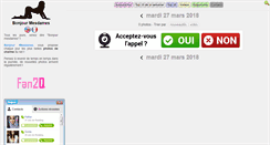 Desktop Screenshot of bonjour-mesdames.fr