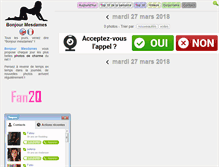 Tablet Screenshot of bonjour-mesdames.fr